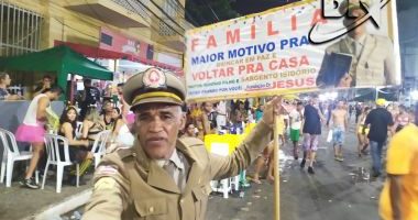 Artigo: Isidório aparece no Carnaval de Salvador: “Vim dizer que não adianta matar bandido”