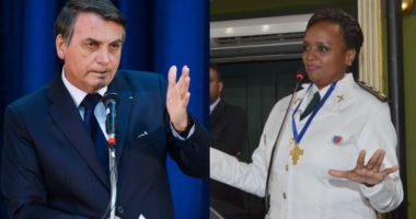 Artigo: Major Denice diz que pensa “bem diferente” de Bolsonaro