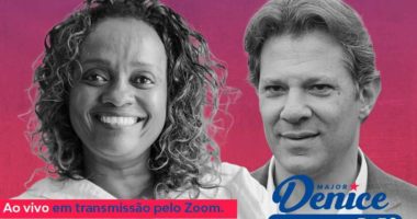 Artigo: Denice faz live com Fernando Haddad