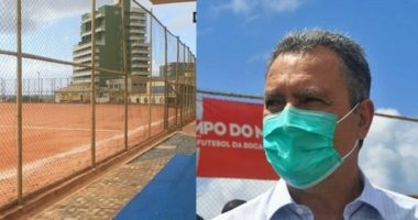 Artigo: Após inaugurar asfalto no interior, Rui inaugura campo de futebol em Salvador