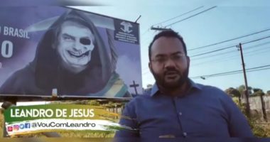 Artigo: Leandro de Jesus remove outra campanha de outdoor contra Bolsonaro em Salvador