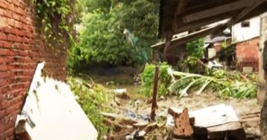 Artigo: Itabuna: casa desaba parcialmente durante temporal