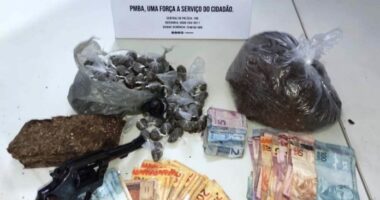 Artigo: Ilhéus: polícia encontra armas, drogas e dinheiro com traficantes