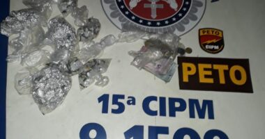 Artigo: Mais de 400 porções de drogas são apreendidas em Salvador e RMS