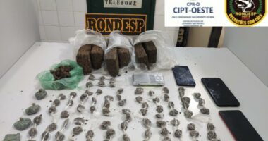 Artigo: Barreiras: polícia encontra drogas dentro de carro