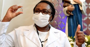 Artigo: Enfermeira baiana diagnosticada com Covid-19 antes da 2ª dose da vacina se recupera