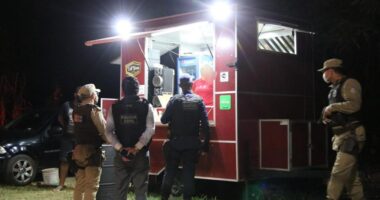 Artigo: Polícia flagra mais 18 pessoas desrespeitando toque de recolher