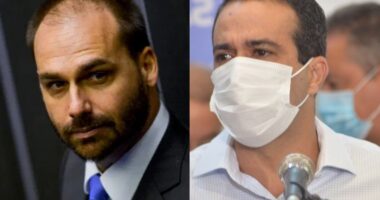 Artigo: Eduardo Bolsonaro critica Bruno Reis: “O ditador nunca enxerga a realidade”