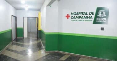 Artigo: Feira: Hospital de Campanha atinge 100% de ocupação em UTIs