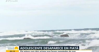 Artigo: Corpo de adolescente desaparecido na praia de Piatã é encontrado em Jaguaribe