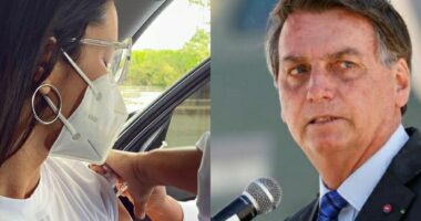 Artigo: Juliette alfineta Bolsonaro ao tomar vacina: “Apesar de você”