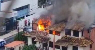 Artigo: Incêndio atinge prédio residencial em Salvador