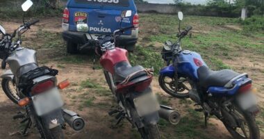 Artigo: Feira de Santana: polícia apreende 4 motos roubadas e arma em menos de 12h