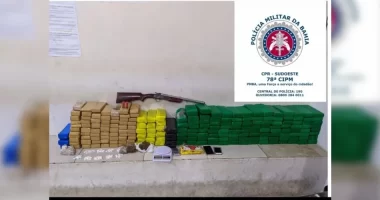 Artigo: Vitória da Conquista: casal é preso em flagrante por tráfico de drogas