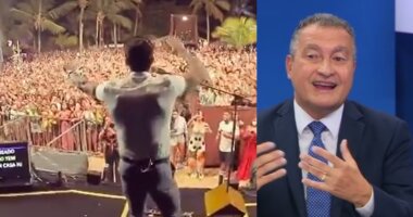 Artigo: Gusttavo Lima faz show para multidão na Bahia mesmo após Rui reduzir público de eventos