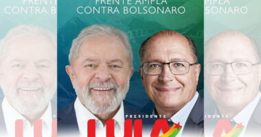 Artigo: Sem confirmação, chapa Lula-Alckmin tem santinho circulando nas redes