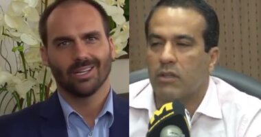 Artigo: Eduardo Bolsonaro volta a criticar Bruno Reis: “Vai vacinar seus filhos?”