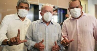 Artigo: Vice de Jerônimo, Geraldo Jr. ‘abraça’ Lula: “Vai reconstruir o Brasil”