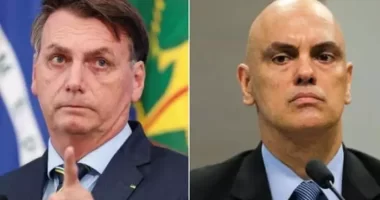 Artigo: A jornal dos EUA, Moraes diz que não vai recuar de sanções contra Jair Bolsonaro