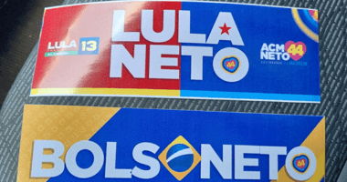 Artigo: ACM Neto é acusado de crime eleitoral por vincular imagem com Lula e Bolsonaro