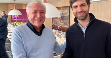 Artigo: Pronto para a política, neto de Luís Eduardo Magalhães se encontra com Temer