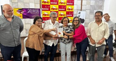 Artigo: 2024: Em evento, partido anuncia apoio a Caetano para disputa em Camaçari