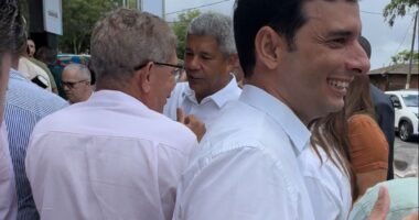 Artigo: Léo Prates faz “visita” a Jerônimo antes de ir a ato com Bruno Reis