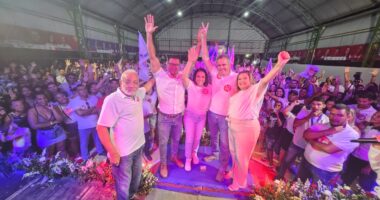 Artigo: Em convenção do PDT em Araci, Jerônimo e Wagner declaram apoio à reeleição de Keinha Jesus