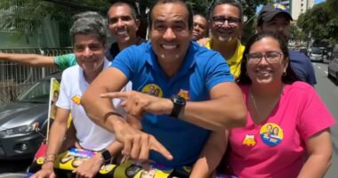 Artigo: Bruno Reis vota e mostra confiança em reeleição: “Muito confiante”