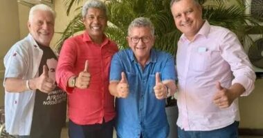 Artigo: Caetano junta Jerônimo, Rui e Wagner no Mega Comício em Camaçari nesta quinta