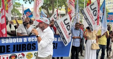 Artigo: UGT-BA e centrais sindicais protestam contra juros altos em Salvador