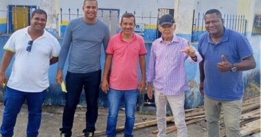 Artigo: Prefeito acompanha início da reforma em posto de saúde de Valença