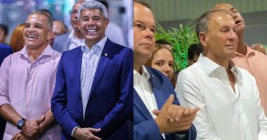 Artigo: Ao lado de Gualberto, prefeito de Mata de São João faz discurso por proximidade com Jerônimo