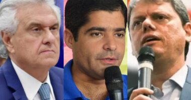 Artigo: Rejeição de Tarcísio e Caiado dispara em agosto; ambos são presidenciáveis de Neto