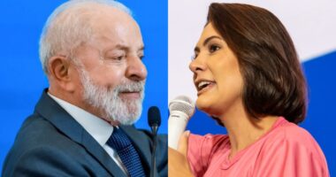 Artigo: Sem Bolsonaro, Michelle tem melhor desempenho da família contra Lula, diz pesquisa