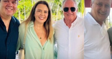 Artigo: Ronaldo Carletto reúne Otto Alencar, Rui Costa e Elmar em festa de aniversário