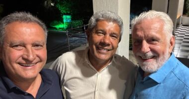 Artigo: Jerônimo, Rui e Wagner se reúnem para tratar de planos políticos para 2026