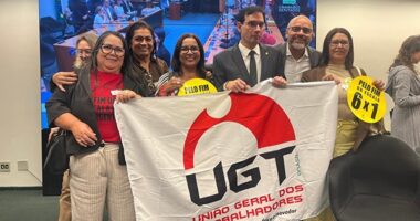 Artigo: UGT-BA acompanha debate na Câmara e cobra aprovação da PEC que acaba com escala 6×1