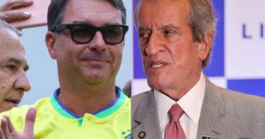 Artigo: O Globo diz que Flávio ignorou orientação de Valdemar em chegada aos Estados Unidos