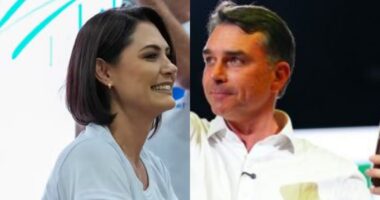 Artigo: O Globo: Michelle deve gravar material de campanha ao lado de Flávio pela primeira vez após crise